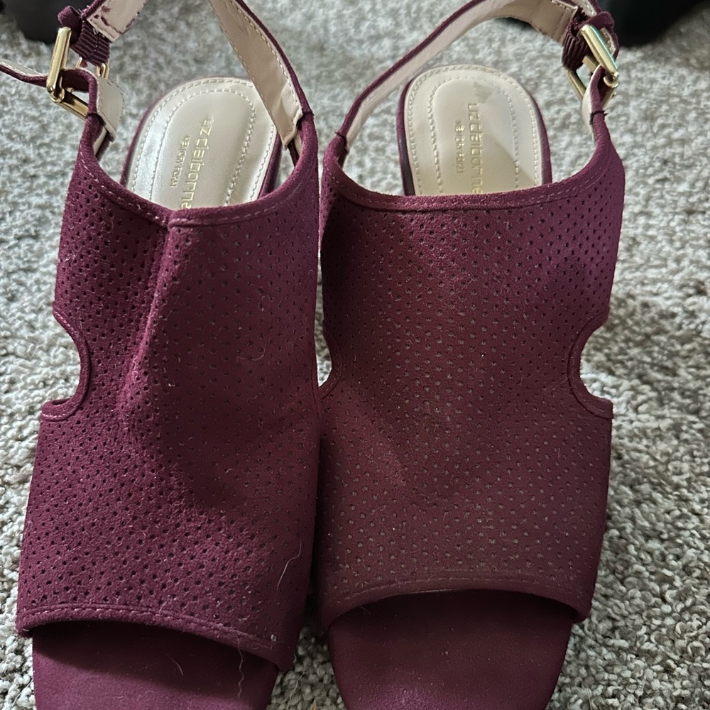 Women's Burgundy Sandals